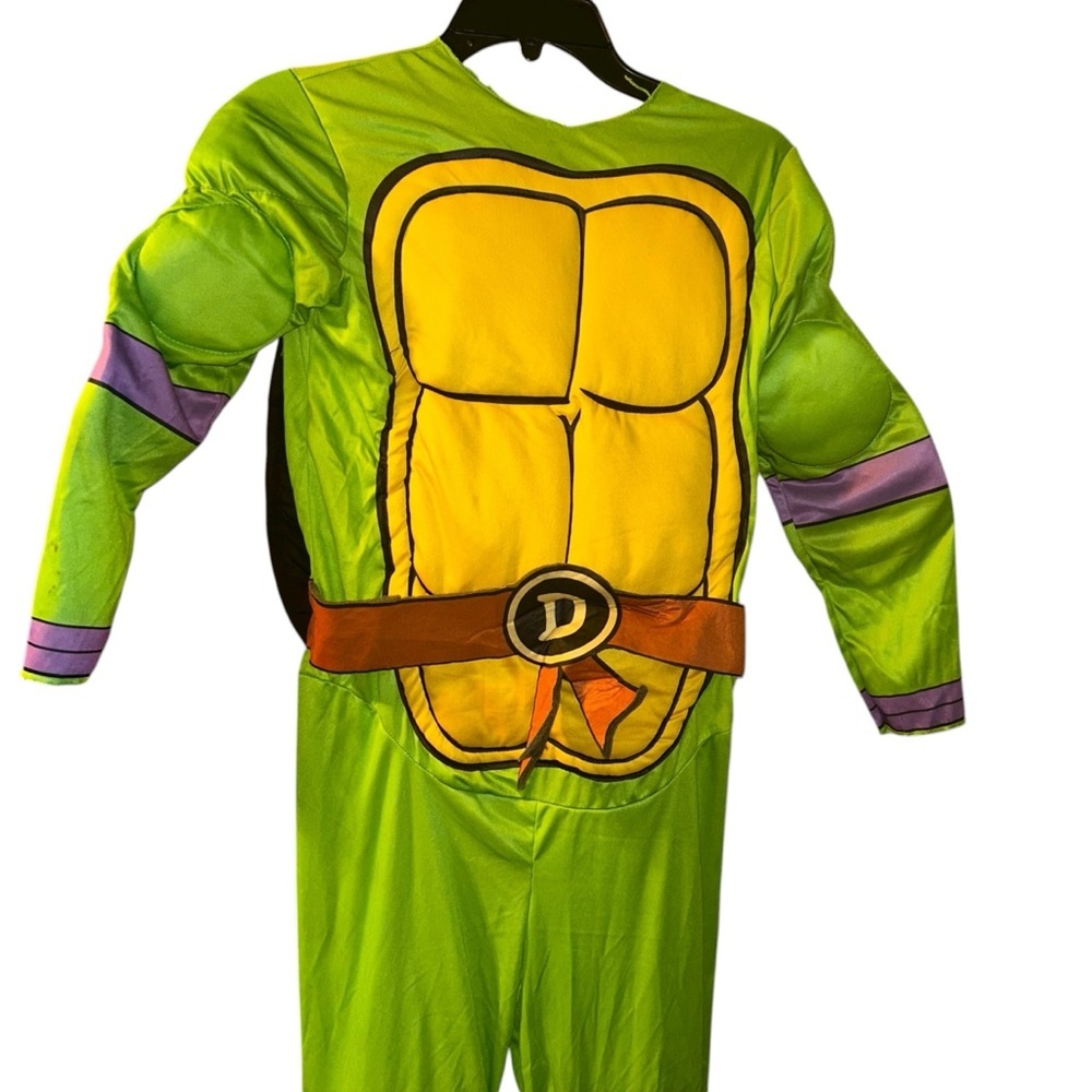 teenage mutant ninja turtle Donatello costume Large 10/12 TMNT purple turtle